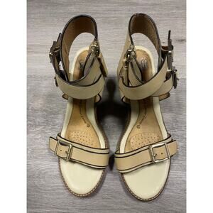 Sofft Marlyn triple buckle strap sandal women’s size 8M